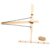 Single Vesion Emergency Gear Props Paulownia Material Outdoor Bow Drill
