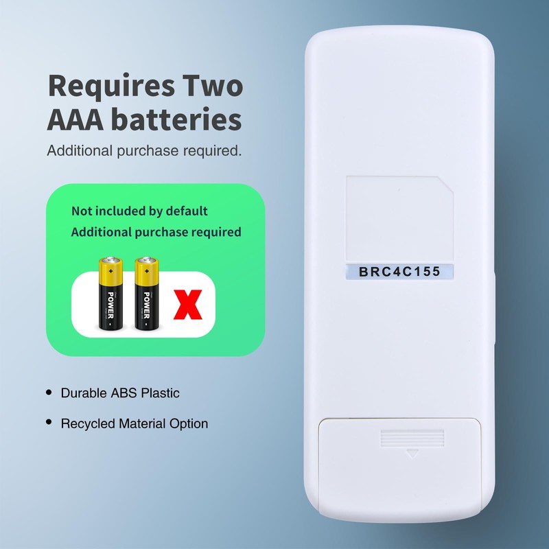PZL New BRC4C151 Universal AC Replacement Remote Control for DAIKIN