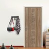 VIRFIN Key Holder for Wall with 2 Self-Adhesive Tapes, No