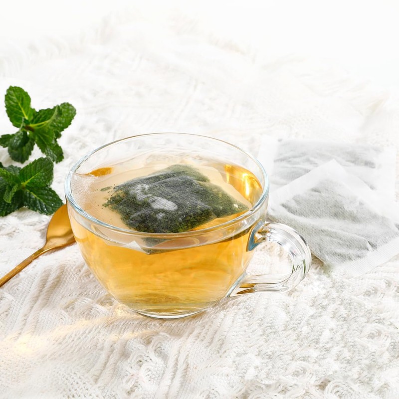 Premium Peppermint Tea Bags, 100 Tea Bags, Made with 100%