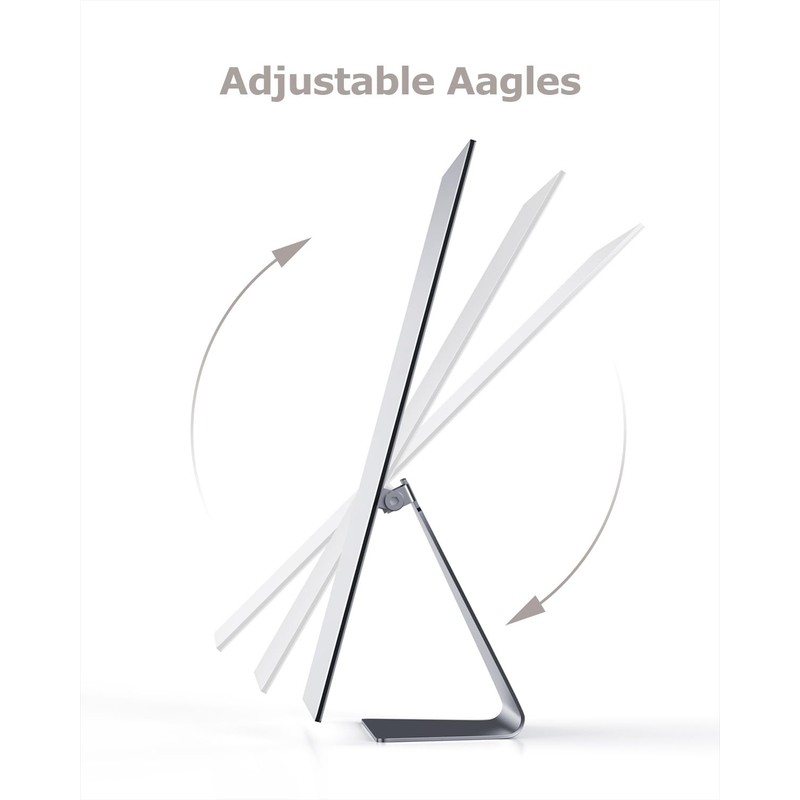 NEZZOE Rectangular Makeup Mirror, 12 Inch Metal Desk Mirror, Table