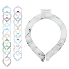[2024 Latest cicibella Genuine Product, Natural Freezing] Ice School Ring, Ice Neck, Cool Band, Cool Ring, Neck Ice, Neck Cooler, Neck Ring, Cool Goods, Cute, Summer, Repeated Use, Lightweight,