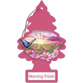 LITTLE TREES Car Air Freshener | Hanging Paper Tree for Home or Car | Morning Fresh