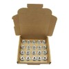 M8 Serrated Flange Hex Nuts - 8mm Steel (Pack of