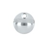Romak 378360 Half Moon Metal Door Stop, 25 mm Size,