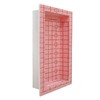 GURU USA W-S Shower Niche, Waterproof Membrane with Pre-Sloped Base,
