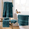 Douceur d'Intérieur, Elegance Blue Guest Towel (30 x 50 cm)