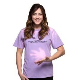 Shadow Shifter Color Changing Adult PURPLE TO PINK T-Shirts like 90s Hypercolor - XL