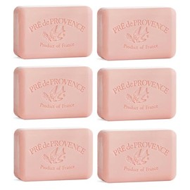 Pre de Provence 150g Soap Bar, Pack of 6 - Peony