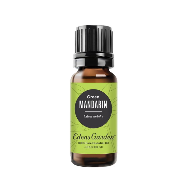 Edens Garden Mandarin- Green Essential Oil, 100% Pure Therapeutic Grade (Undiluted Natural/Homeopathic Aromatherapy Scented Essential Oil Singles) 10 ml