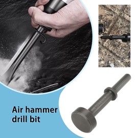 EMSea Pack of 2 Compressed Air Hammer Drills, Diameter 30 mm, Pneumatic Levelling Hammer, 102.2 mm Long, Compatible with Compressed Air Hammer 150 190 250 Chrome Molybdenum Steel Drill