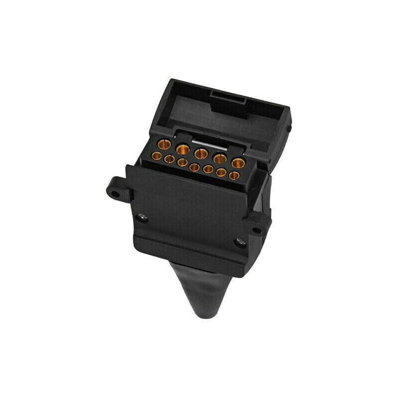 TooToo 12 Pin Flat Trailer Socket Plug Set Connector Trailer
