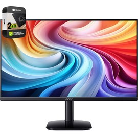 acer KB273 G0bi(2025) 27 inch Full HD 120Hz 1ms FreeSync IPS Gaming Monitor Bundle with 2 YR CPS Enhanced Protection Pack