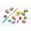 Wise Elk Wooden Toy Fishing Game