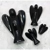 Black Obsidian Celestial Angel - Small (30mm)