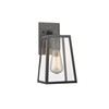 Chloe Lighting CH822034BK11-OD1 Transitional 1 Light Black Outdoor Wall Sconce