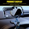 Downhill Car Dash Board Phone Holder, Universal Anti-Slip Center Console