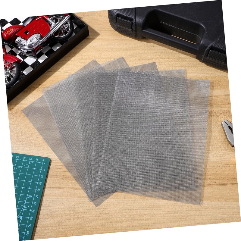 IWOWHERO 5pcs Stainless Steel Mesh Welding Accessories for Bumper Repair