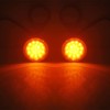 TOTMOX Black Housing 41mm Indicator Lamps Replace, LED Turn Signal