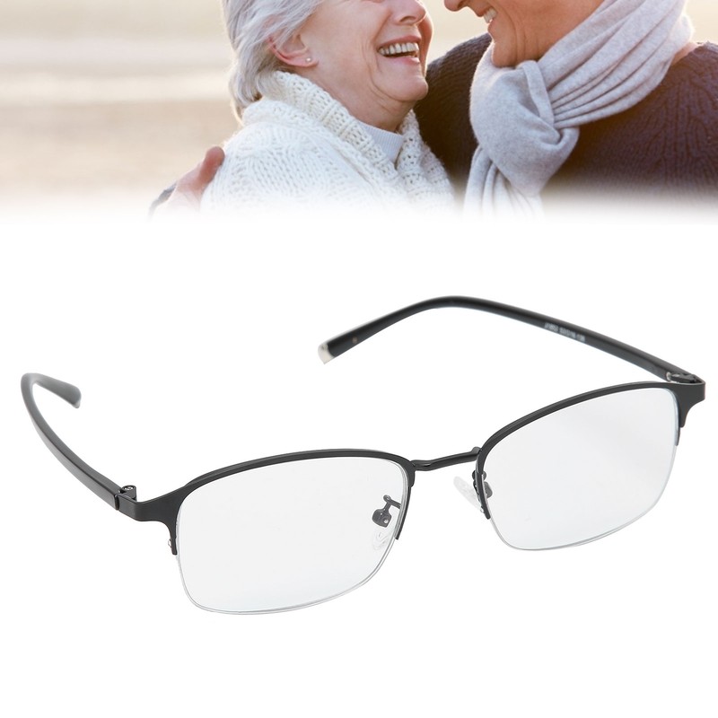 AntiBlue Light Lens Zoom Presbyopic Glasses Reading Glasses Unisex Elderly