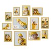 Heimlove Gold Collage Picture Frames Set of 12,Two 8x10,Two 6x8,Four