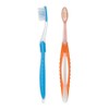 SoFresh Adult Manual Flossing Toothbrush Wide Grip - 2 Pack-