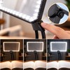 5X Hands-Free Magnifying Glass with 50 LED Lights for Reading,