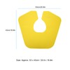 Professional Silicone Waterproof Hairdressing Shawl Barber Shop Hair Cutting Dyeing