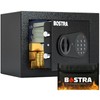 Bostra Fireproof Safe Box with Sensor Light & Fireproof Bag,