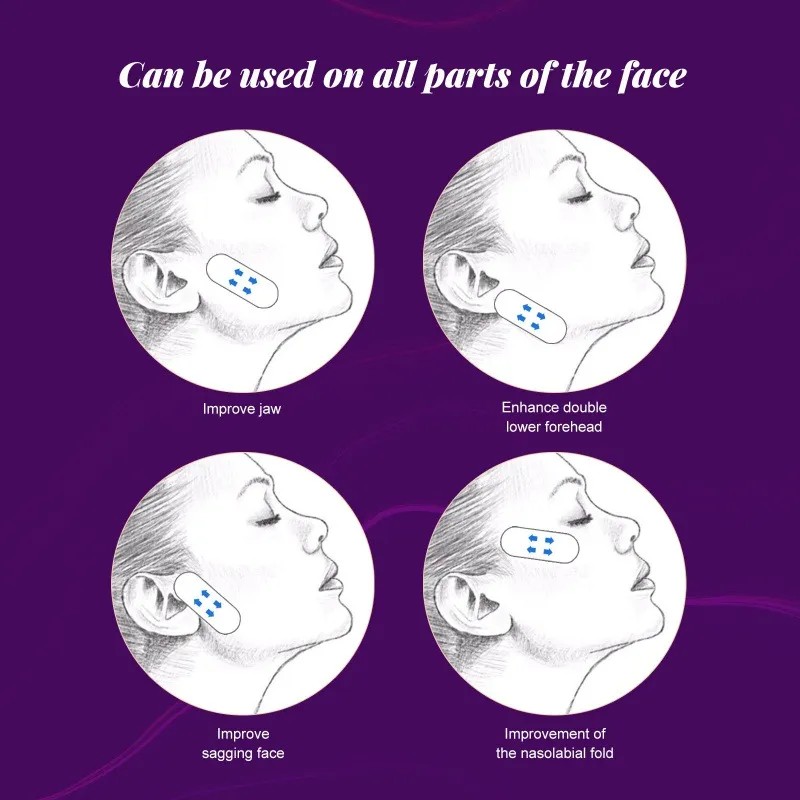 Parche Lifting Facial Reafirmante Invisible 60 Pcs