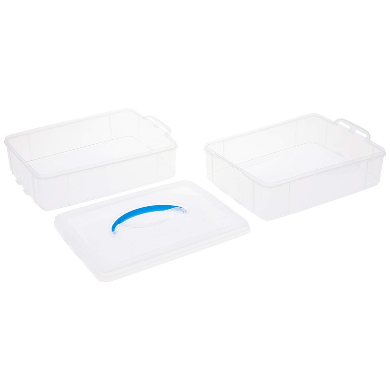 Snapware Snap 'N Stack Portable Storage Bin for Tools and