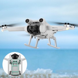 SQAQS Landing Gear, Leg Foldable Extension Kit for Drone Accessories, Lightweight Height Extension Device Protective Cover Accessories, Anti Drop Buffer Training Stand Accessories(Mini 3/3 Pro)