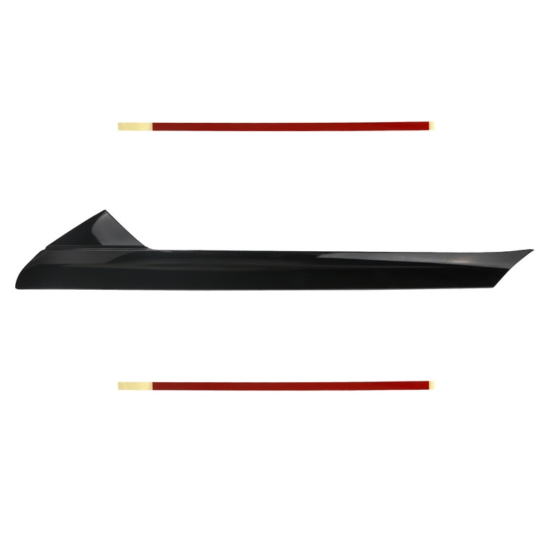 Windshield Outer A-Pillar Trim Molding Kit | Compatible with 2011-2019