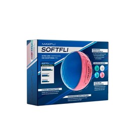 Maxfli SoftFli Golf Balls Women's - Translucent Multicolor - 12 Pack