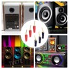 TVETE Banana Terminals, Speaker Terminals, Pins, Audio (6 Pieces), 0.08