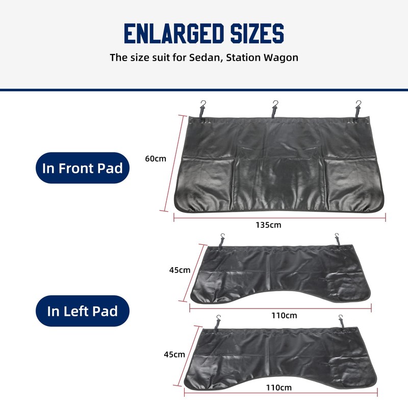 3 PCS Magnetic Car Fender Cover for Mechanics Car Mudguard