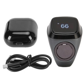 Smart BT Ring Counter 0.49in Screen Portable 5 Prayer Time Vibration Alarm Electronic Counter 18mm / 0.71in