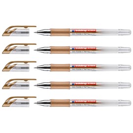 EDDING Gel Ink Rollerball Pen Copper 0.7mm Pack of 5 2185