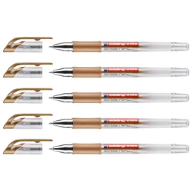 EDDING Gel Ink Rollerball Pen Copper 0.7mm Pack of 5 2185