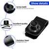 M6 Black U-Style Clip-On Nut, U-Type Carbon Steel Regular Extruded
