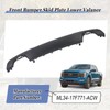 Matte Black Front Bumper Skid Plate Lower Valance for F150