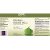 GNC Herbal Plus Ginkgo Biloba 60mg Supplement, Vegetarian, Supports Mental
