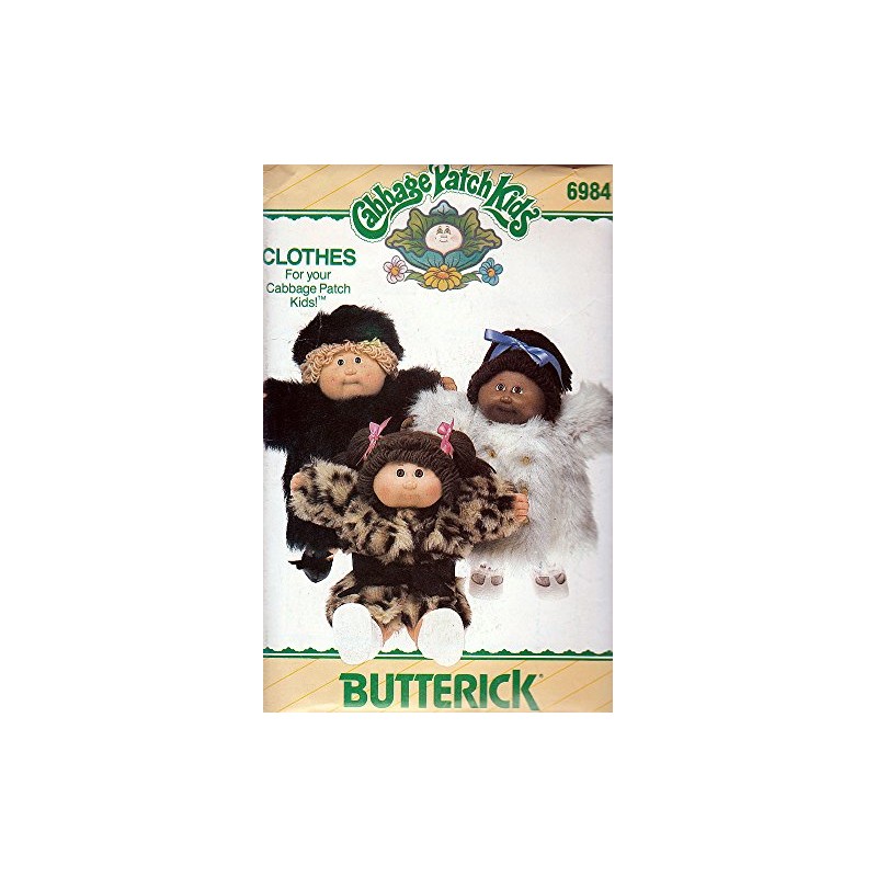 6984 Sewing Pattern Cabbage Patch Kids Coats