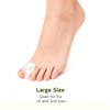 Bukihome 12 Pack Gel Toe Separators, Bunion Corrector for Men