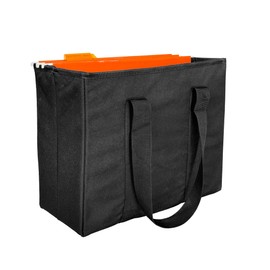 Trenton Gifts Foldable File Bag. Black