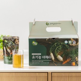 Chamdeun (현대홈쇼핑)참든 유기농 야채수 60포 Hyundai Home Shopping Organic Vegetable Soup 60 Bags