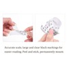 Kozelo Adhesive Tape Measure Metric - [100cm x Vertical Read]