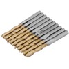 Titanium Coated 2-flute End Mill Milliling Cutter 3.175mm Shank 3.175mm