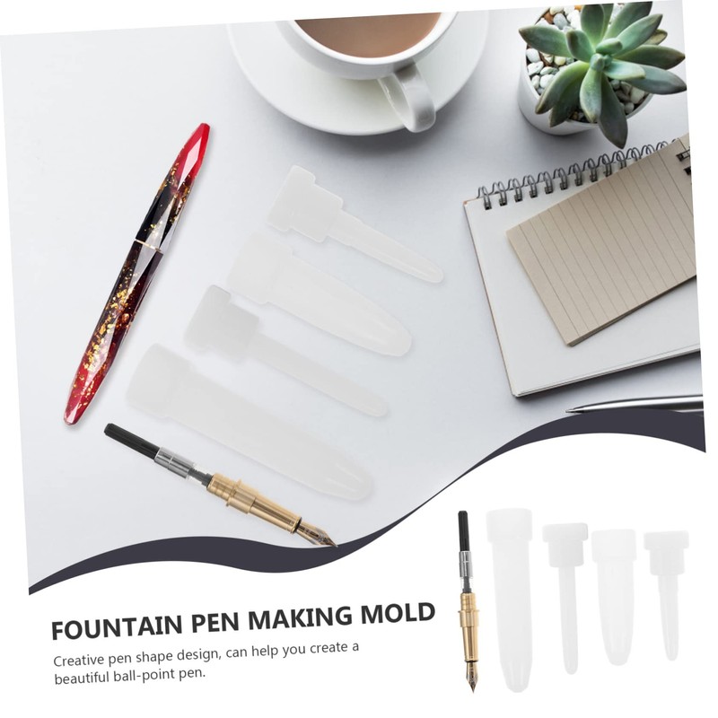 Operitacx DIY Fountain Pen Kit Craft Letter Moulds Set Handmade