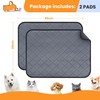 Nobleza Pack of 2 Washable Puppy Pads, 60 x 45